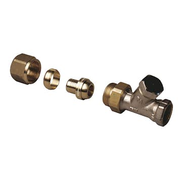 Returventil Uponor Fluvia 12 x 2,0