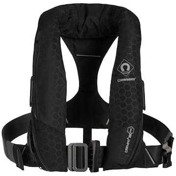 Flytväst Crewsaver Crewfit Auto 180N Pro Sele Svart