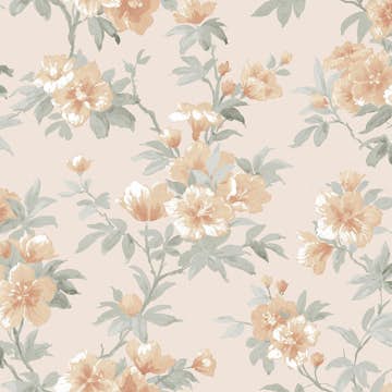 Tapet Laura Ashley Rosamund Orange