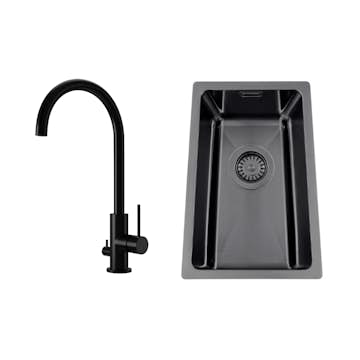 Diskho Nordic Tech Titan 230 X med Köksblandare Steel Equip D