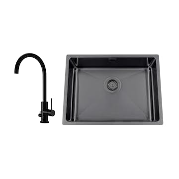 Diskho Nordic Tech Titan 530 X med Köksblandare Steel Equip D