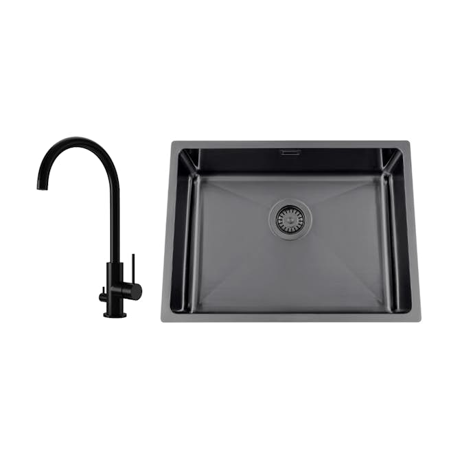 Diskho Nordic Tech Titan 530 X med Köksblandare Steel Equip D