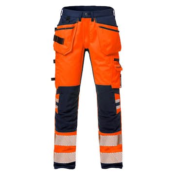 Hantverkarbyxa Fristads Varsel Stretch 2707 PLU Klass 2