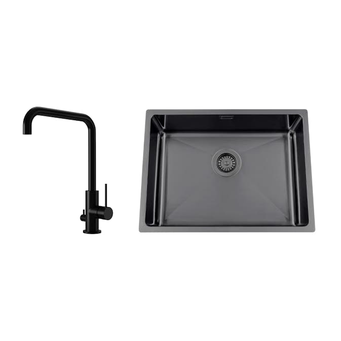 Diskho Nordic Tech Titan 530 X med Köksblandare Steel Mood D