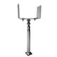 Justerbar stolpfund Jabo 65x110x360mm J=0-145mm H360-550mm galv.