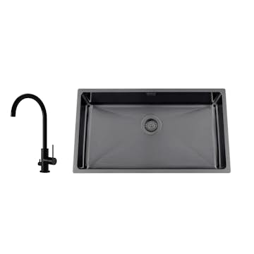 Diskho Nordic Tech Titan 730 X med Köksblandare Steel Equip D