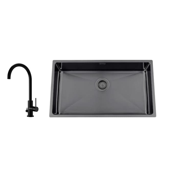 Diskho Nordic Tech Titan 730 X med Köksblandare Steel Equip D