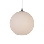 Taklampa Belid Capo Pendel Opal Glas