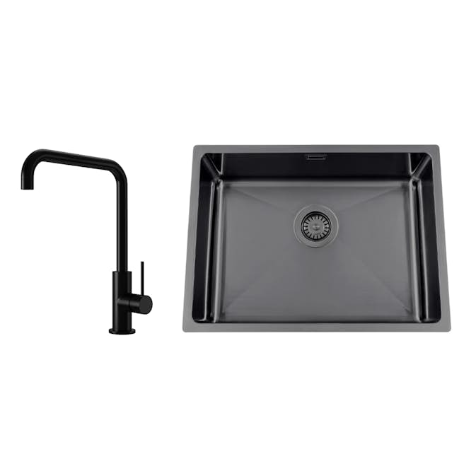 Diskho Nordic Tech Titan 530 X med Köksblandare Steel Mood Shadow