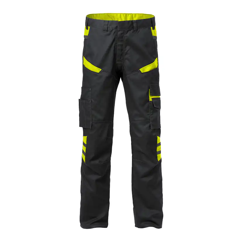 Byxa Fristads 2552 STFP Storlek D112 Svart Gul 129484 982 306 byxa-fristads-2552-stfp-storlek-d112-svart-gul-129484-982-306