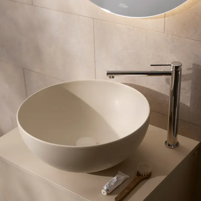 Fristående Tvättställ Miller Badrum Bowl Porslin