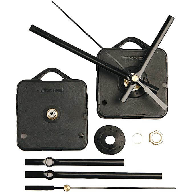 Urverk Creativ Company Svart Platta Max 6 mm 1 Set