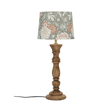 Bordsslampa PR Home Lodge Lampfot i Trä med Lampskärm