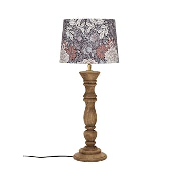 Bordsslampa PR Home Lodge Lampfot i Trä med Lampskärm