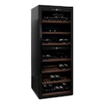 Vinkyl mQuvée WineExpert 126 Fullglass SW-126B Svart med 2 Zoner och Plats för 126 Flaskor