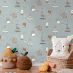 Tapet Holden Dream Catcher Animal Gymnastics Blue 13242