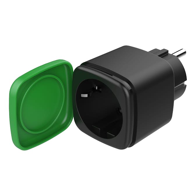 Strömbrytare Deltaco Smart Home SH-OP01 Svart/Grön