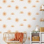 Tapet Holden Dream Catcher Sunbeam White Orange 13320