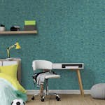 Tapet Holden Dream Catcher Doodle Teal Neon Yellow 13341