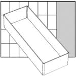Lådinsats Raaco Nr. A7-2 H47 mm Stl 218x79 mm 1 St