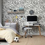 Tapet Holden Dream Catcher Squiggle Black White 13360