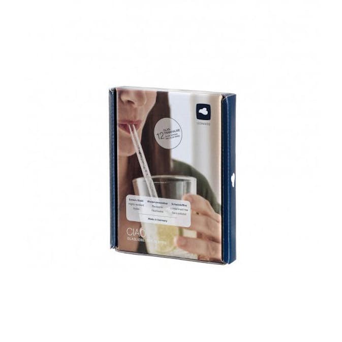 Sugrör Leonardo CIAO Glas 12-pack
