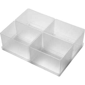 Lådinsats Raaco Nr. Ba7-1 H80 mm Stl 109x79 mm 4 St/1 Förp