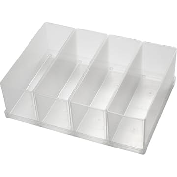 Lådinsats Raaco Nr. Ba8-2 H80 mm Stl 157x55 mm 4 St/1 Förp