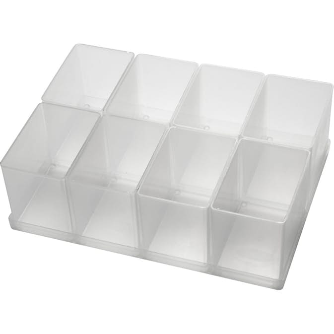 Lådinsats Raaco Nr. Ba8-1 H80 mm Stl 79x55 mm 8 St/1 Förp