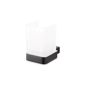 Tandborstglas Bemeta Nero Glas/Svart