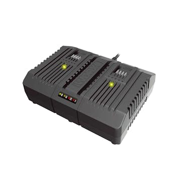 Batteriladdare Worx PowerShare 20V 4A Dubbel