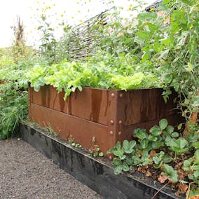 Odlingslåda Flexigarden Cortenplåt 2 mm 800x1200x400 mm