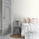 Tapet ESTAhome Prickar Vit/Silver