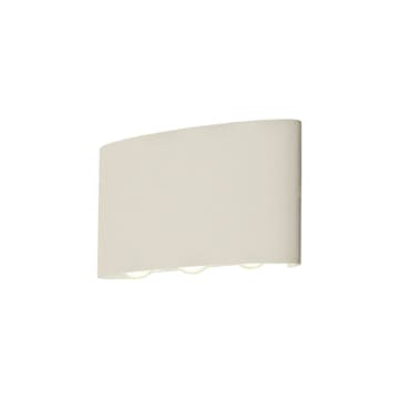 Vägglampa Aneta Triad Vit