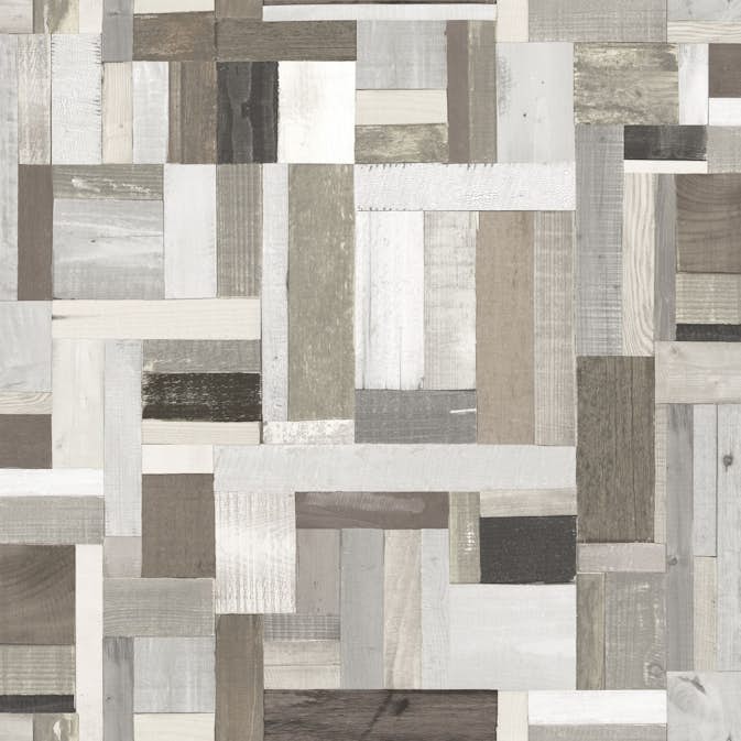 Tapet ESTAhome Träskräp Beige/Mullvadsgrå