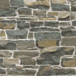 Tapet ESTAhome Tegelvägg Brun