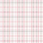 Tapet ESTAhome Rutor Ljusrosa
