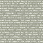 Tapet ESTAhome Maritima Strandtexter Militärgrön