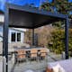 Pergola Metalcraft Motordrivet lamelltak 3x4 m LED