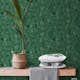 Tapet ESTAhome Bananblad Smaragdgrön