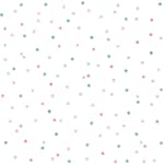 Tapet ESTAhome Prickar Rosa Mintgrön/Vintage Grå/Blå