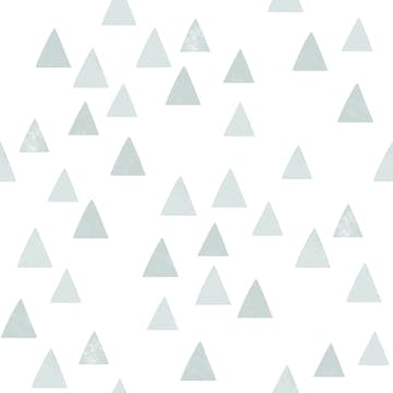 Tapet ESTAhome Grafiska Trianglar Vintage Grå/Blå