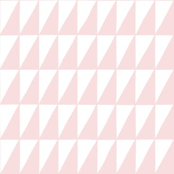 Tapet ESTAhome Grafiska Trianglar Rosa