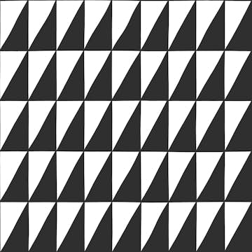 Tapet ESTAhome Grafiska Trianglar Svart/Vit