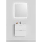 Möbelpaket Hafa Neat med Lådor och Spegel Store Square LED