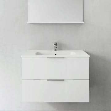 Tvättställsskåp Hafa Shape med Tvättställ