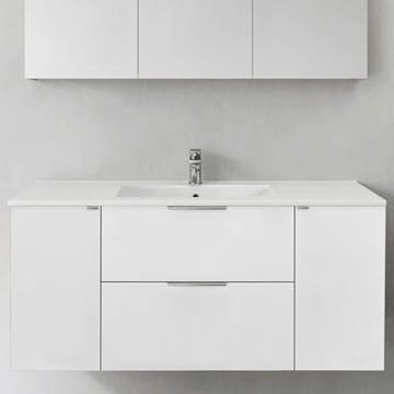 Tvättställsskåp Hafa Shape med Tvättställ