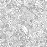 Tapet ESTAhome Ritade Blommor EW139117