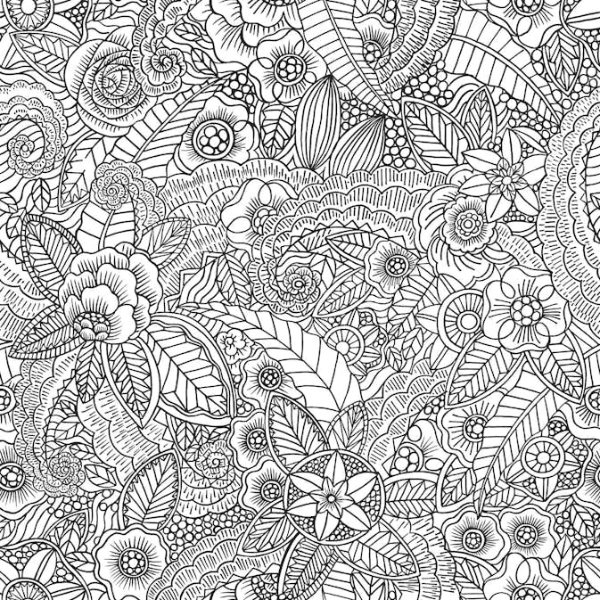 Tapet ESTAhome Ritade Blommor EW139117