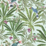 Tapet ESTAhome Tropiska Djungelblad Mintgrön/Djungelgrön